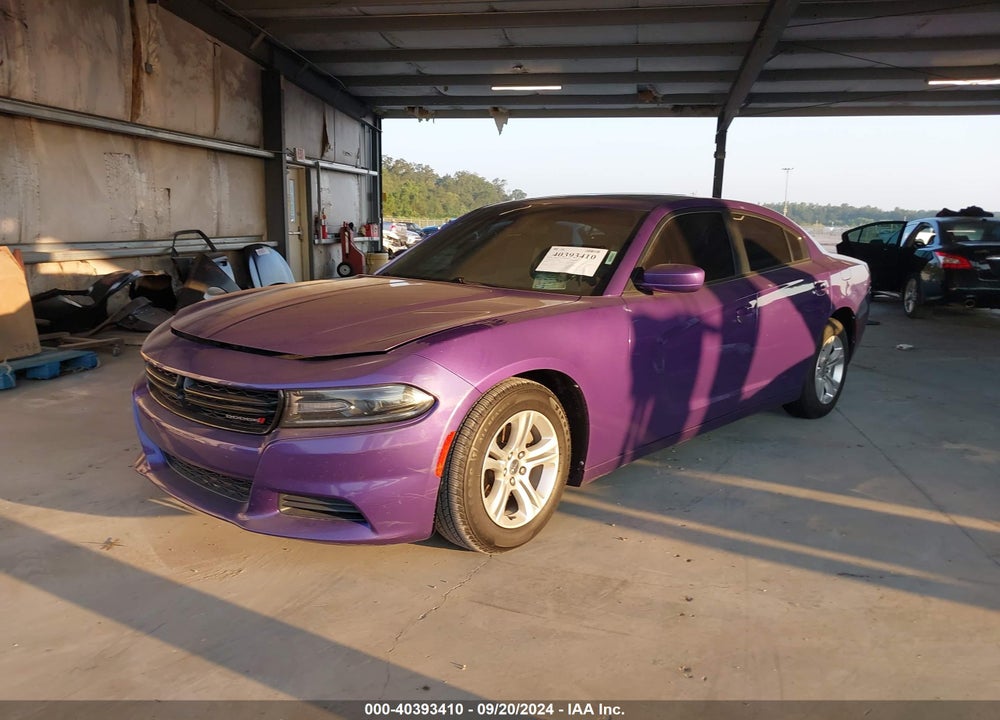 2019 DODGE CHARGER SXT RWD VIN: 2C3CDXBG7KH656879