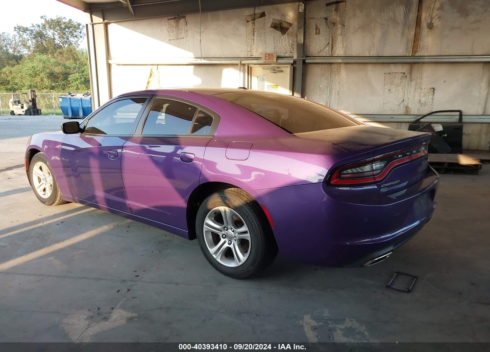 2019 DODGE CHARGER SXT RWD VIN: 2C3CDXBG7KH656879