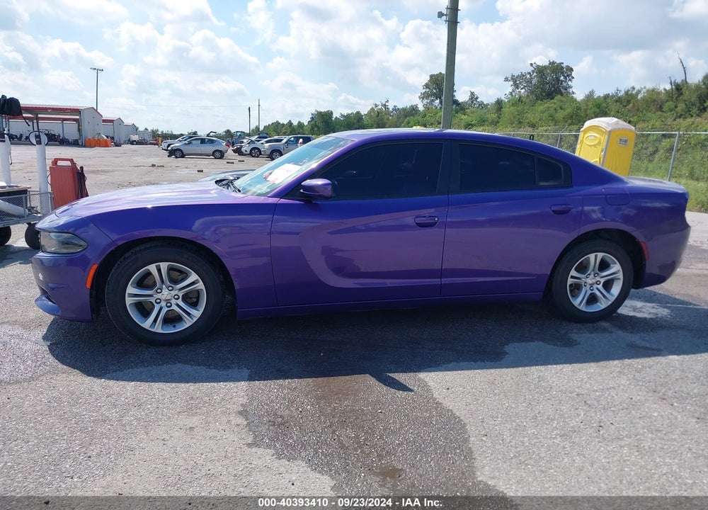 2019 DODGE CHARGER SXT RWD VIN: 2C3CDXBG7KH656879