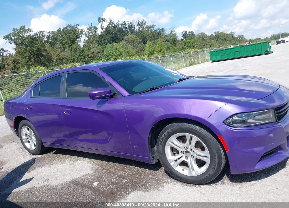 2019 DODGE CHARGER SXT RWD VIN: 2C3CDXBG7KH656879