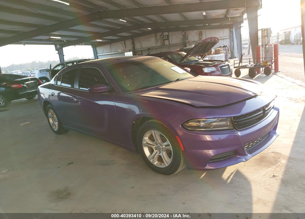 2019 DODGE CHARGER SXT RWD VIN: 2C3CDXBG7KH656879