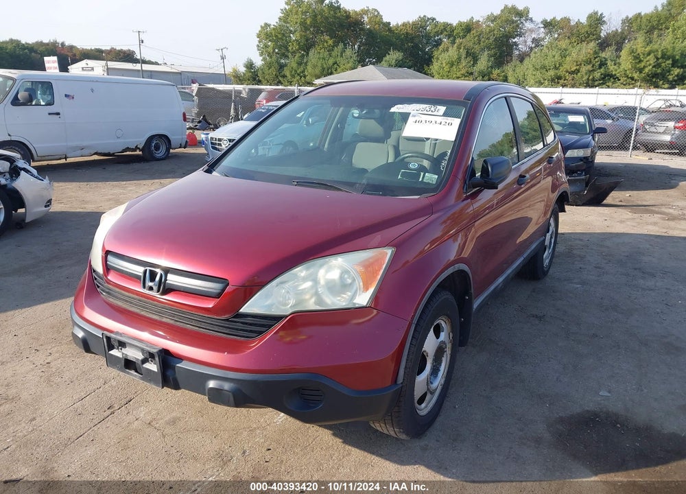 2009 HONDA CR-V LX VIN: 5J6RE48379L069305
