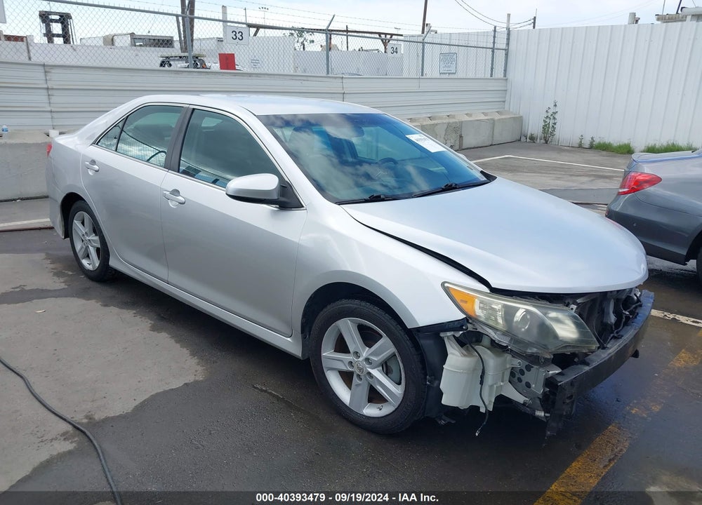 2012 TOYOTA CAMRY SE VIN: 4T1BF1FK3CU163756