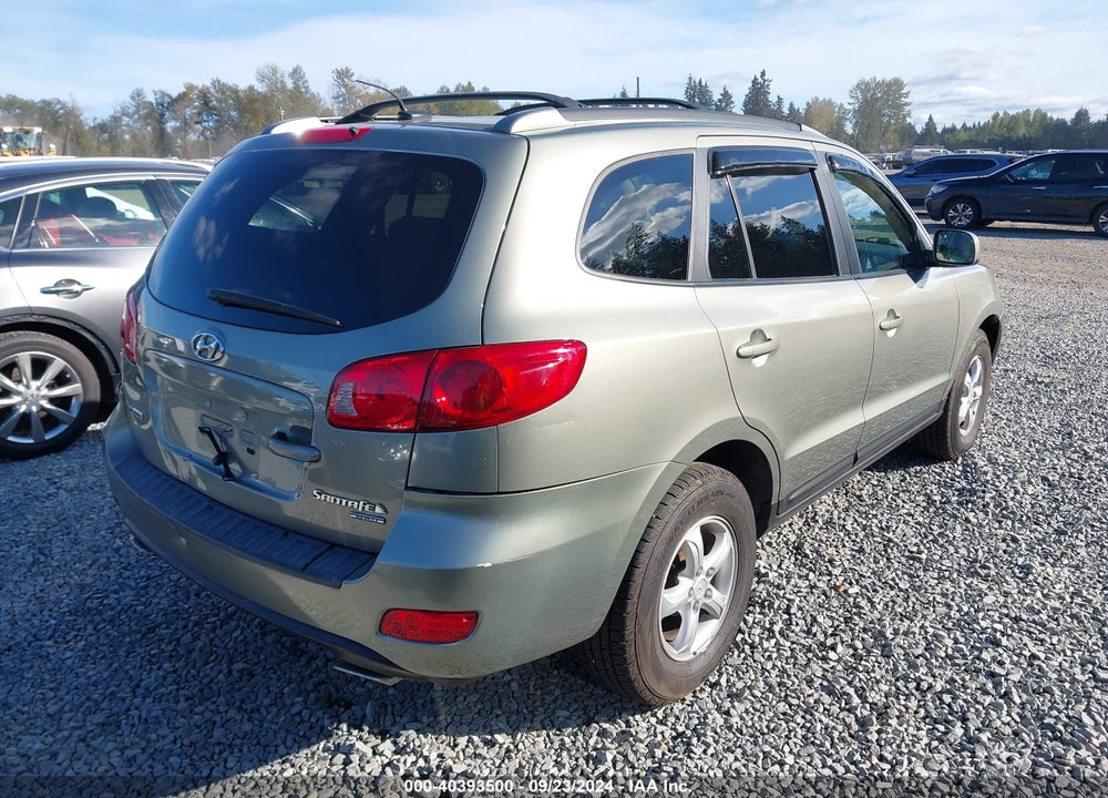 2007 HYUNDAI SANTA FE GLS VIN: 5NMSG73D27H069990