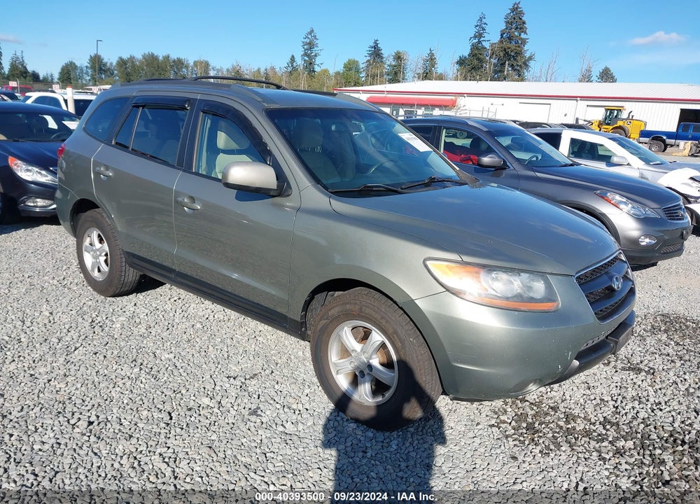 2007 HYUNDAI SANTA FE GLS VIN: 5NMSG73D27H069990