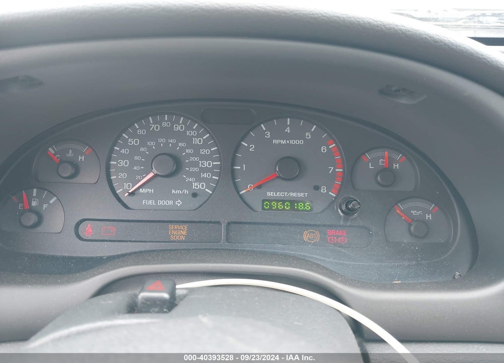 2002 FORD MUSTANG GT VIN: 1FAFP42X82F154310
