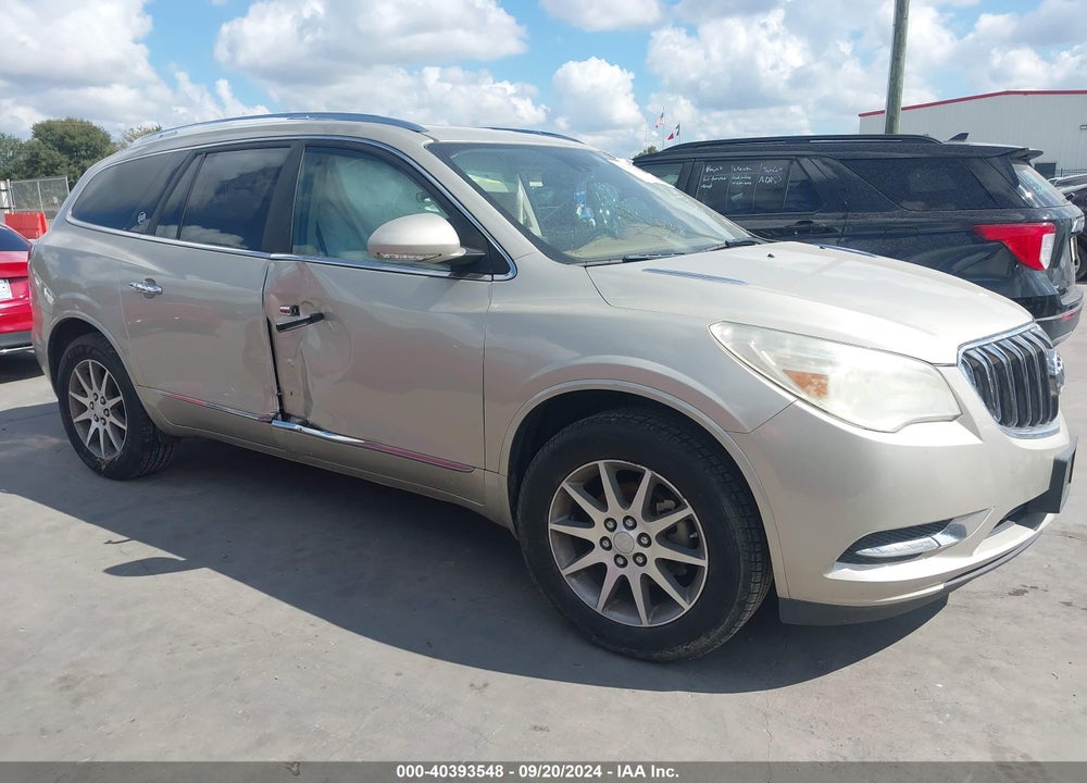 2015 BUICK ENCLAVE LEATHER VIN: 5GAKRBKD7FJ296956