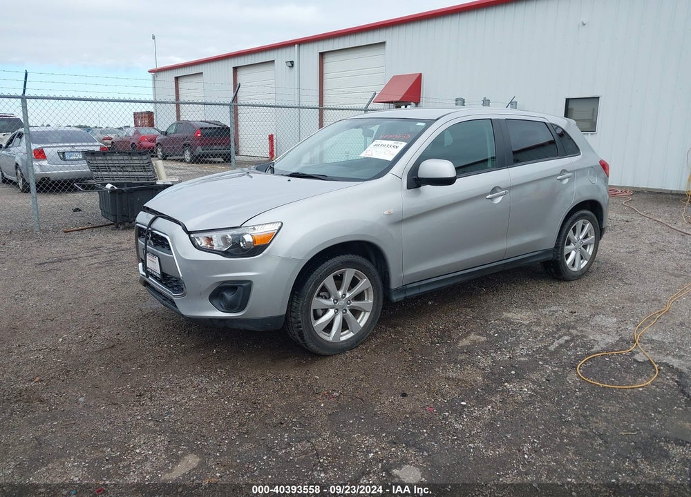 2015 MITSUBISHI OUTLANDER SPORT ES VIN: 4A4AP3AU2FE044363
