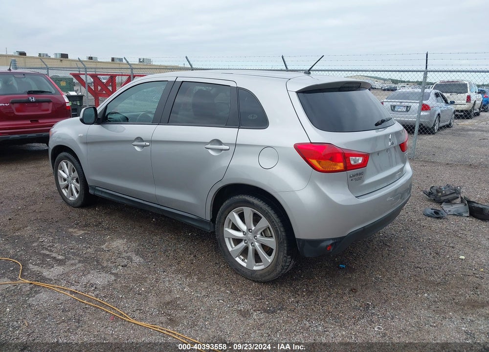 2015 MITSUBISHI OUTLANDER SPORT ES VIN: 4A4AP3AU2FE044363