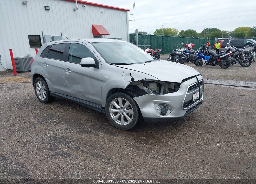 2015 MITSUBISHI OUTLANDER SPORT ES VIN: 4A4AP3AU2FE044363