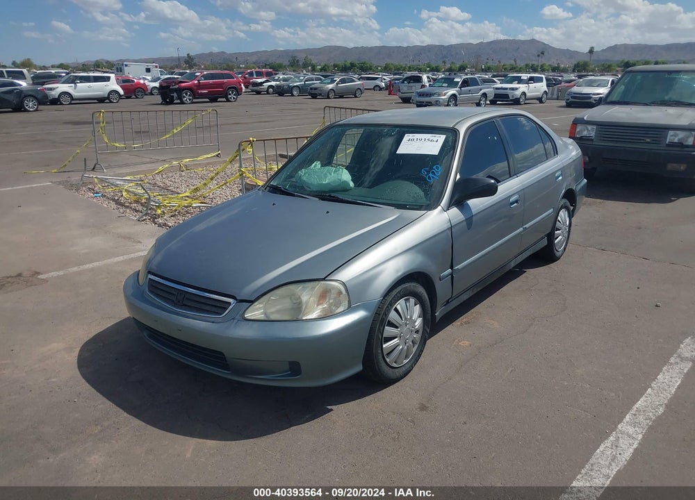 2000 HONDA CIVIC VALUE PACKAGE VIN: 2HGEJ6617YH503183