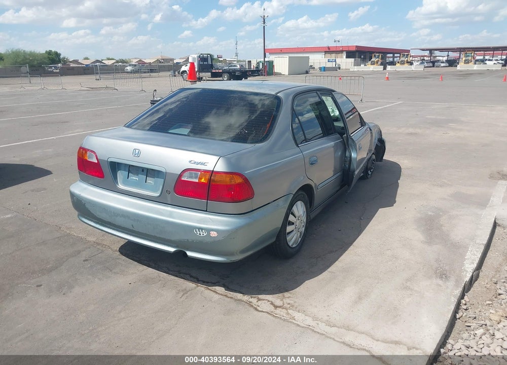 2000 HONDA CIVIC VALUE PACKAGE VIN: 2HGEJ6617YH503183