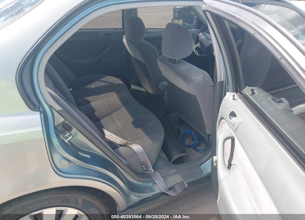 2000 HONDA CIVIC VALUE PACKAGE VIN: 2HGEJ6617YH503183