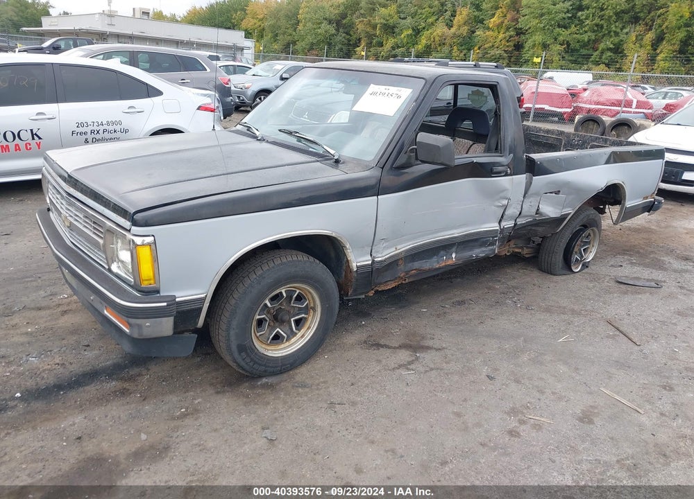1992 CHEVROLET S TRUCK S10 VIN: 1GCCS14R6N8223190