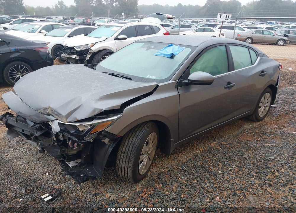2024 NISSAN SENTRA S XTRONIC CVT VIN: 3N1AB8BV8RY336636
