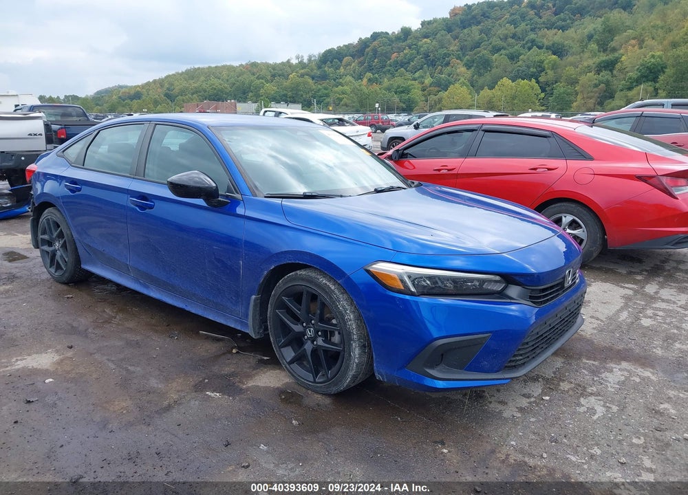 2022 HONDA CIVIC SPORT VIN: 2HGFE2F58NH543899