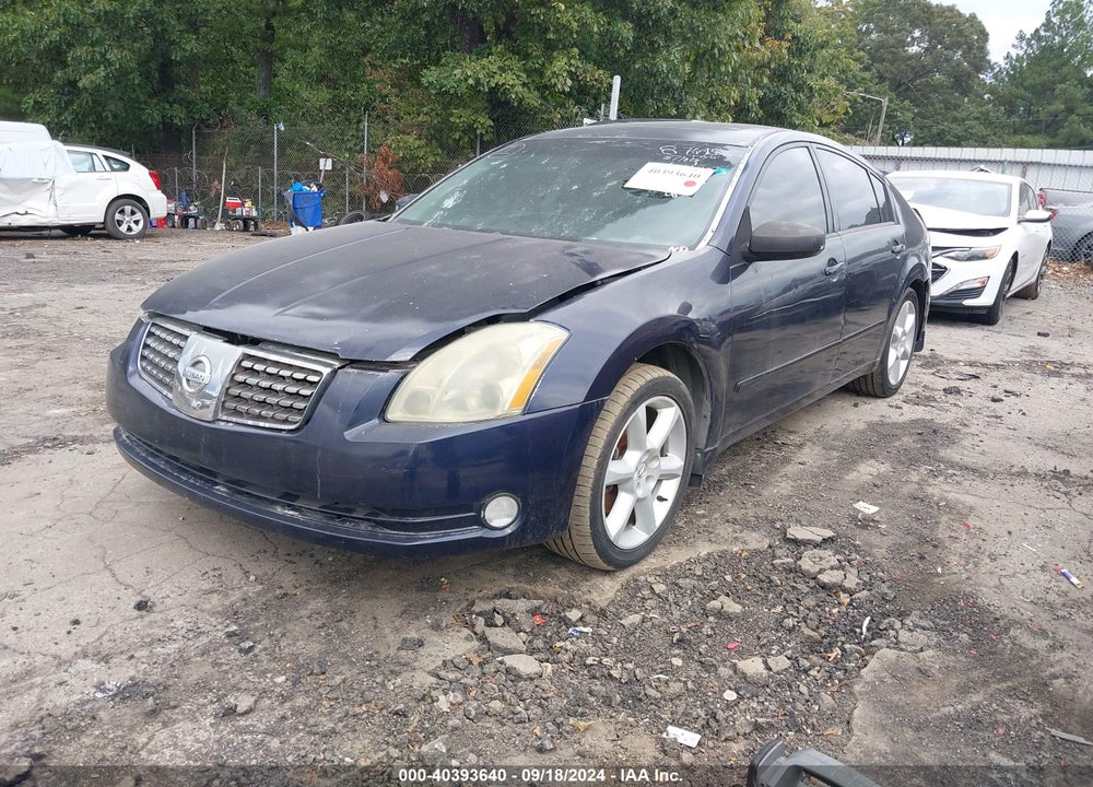 2004 NISSAN MAXIMA 3.5 SE VIN: 1N4BA41E44C876152
