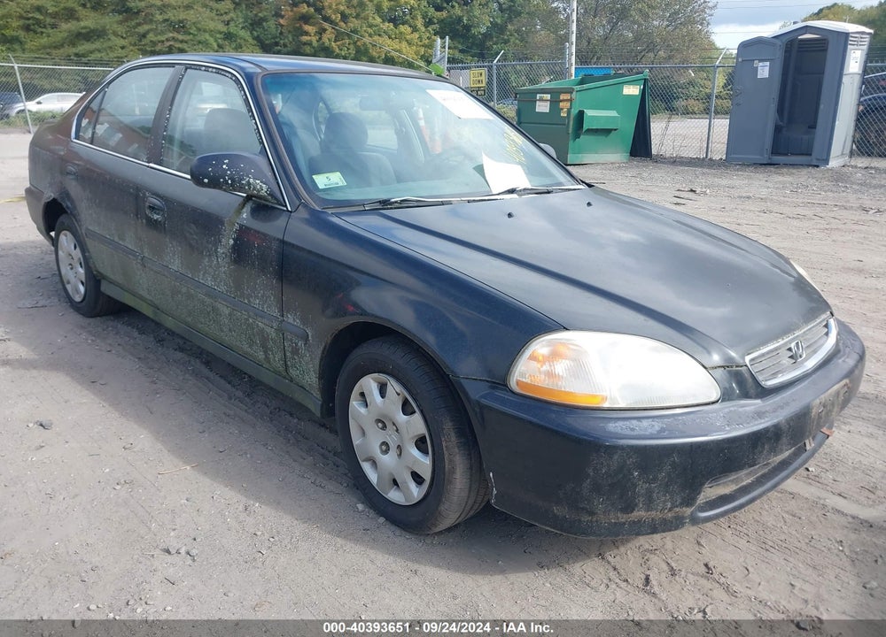 1998 HONDA CIVIC LX VIN: 2HGEJ6678WH514873