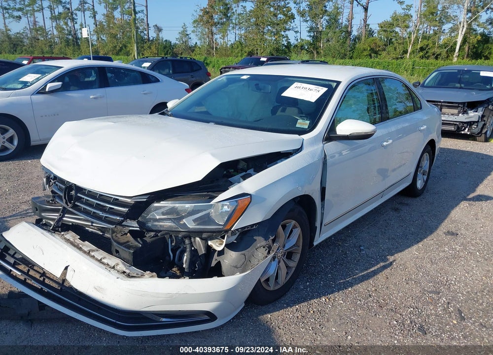 2016 VOLKSWAGEN PASSAT 1.8T S VIN: 1VWAT7A3XGC010277