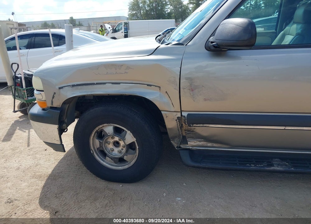 2002 CHEVROLET SUBURBAN 1500 LS VIN: 3GNEC16Z42G321571
