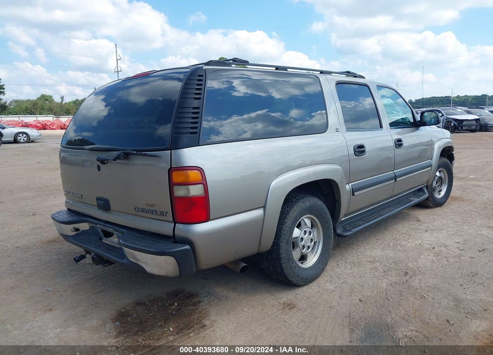 2002 CHEVROLET SUBURBAN 1500 LS VIN: 3GNEC16Z42G321571