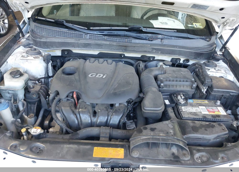2013 HYUNDAI SONATA GLS VIN: 5NPEB4AC6DH640268