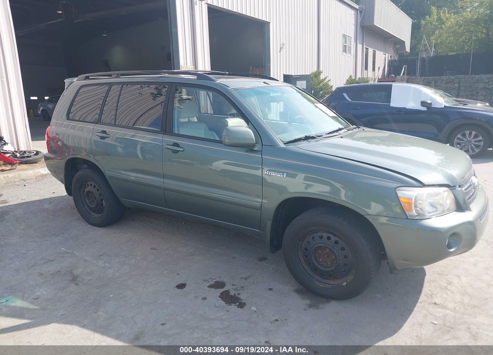 2007 TOYOTA HIGHLANDER HYBRID V6 VIN: JTEHW21AX70041777