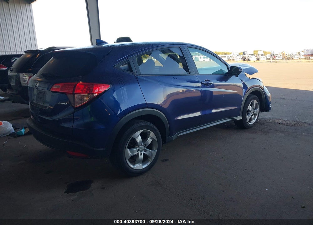 2016 HONDA HR-V EX VIN: 3CZRU6H5XGM707686