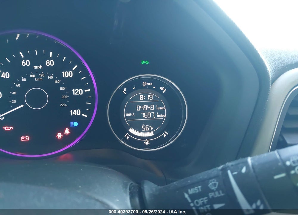 2016 HONDA HR-V EX VIN: 3CZRU6H5XGM707686