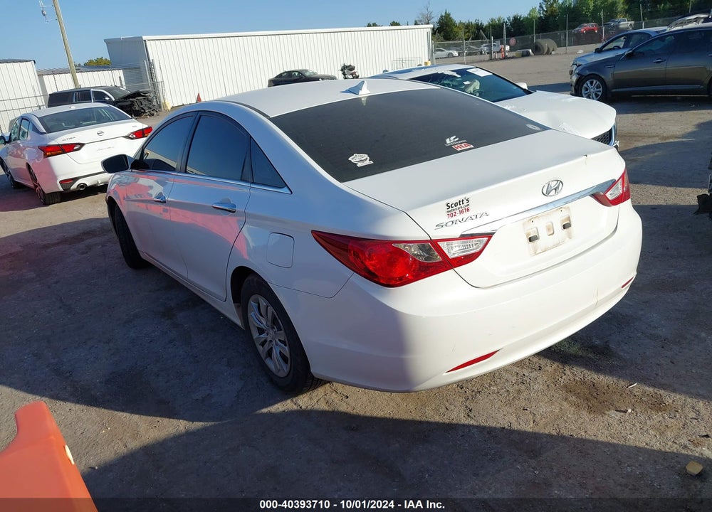 2011 HYUNDAI SONATA GLS VIN: 5NPEB4AC2BH168146