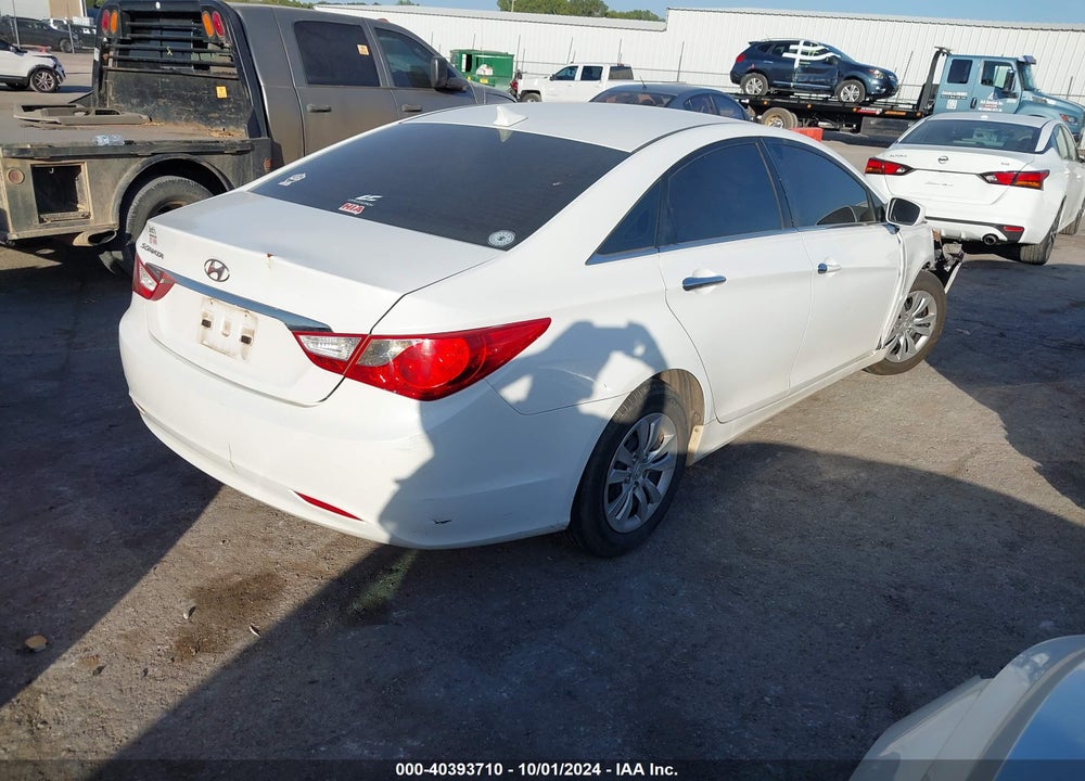 2011 HYUNDAI SONATA GLS VIN: 5NPEB4AC2BH168146