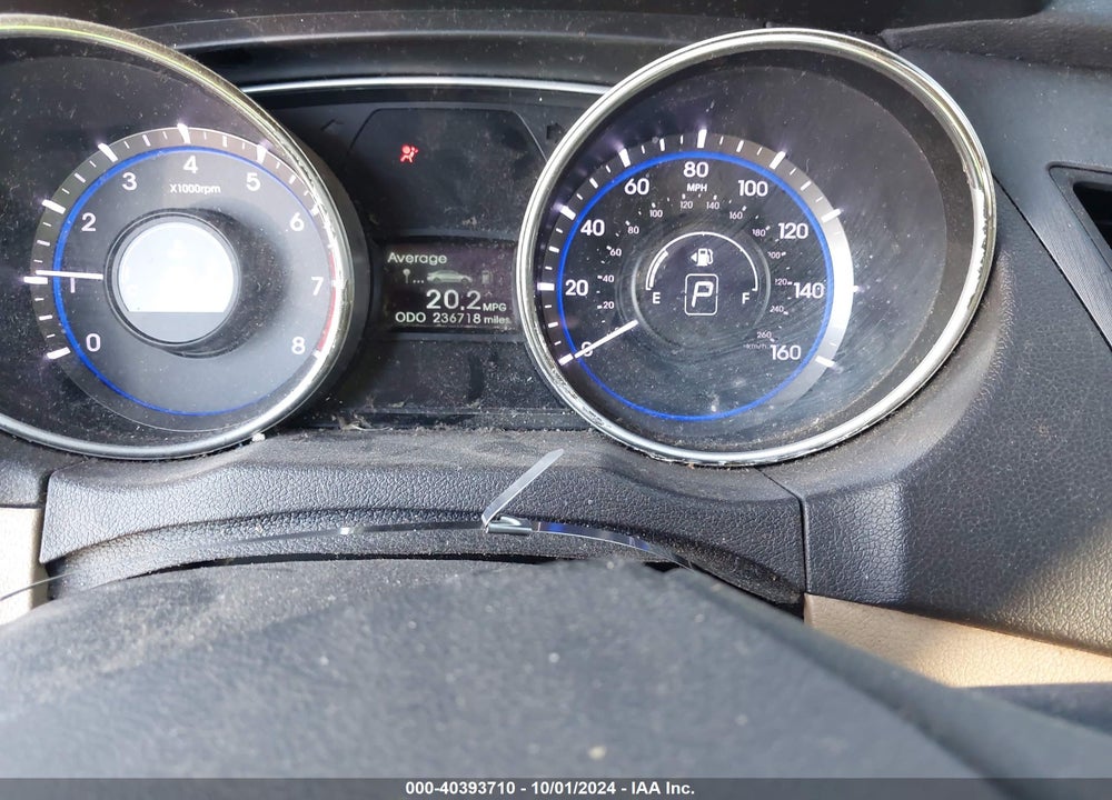 2011 HYUNDAI SONATA GLS VIN: 5NPEB4AC2BH168146
