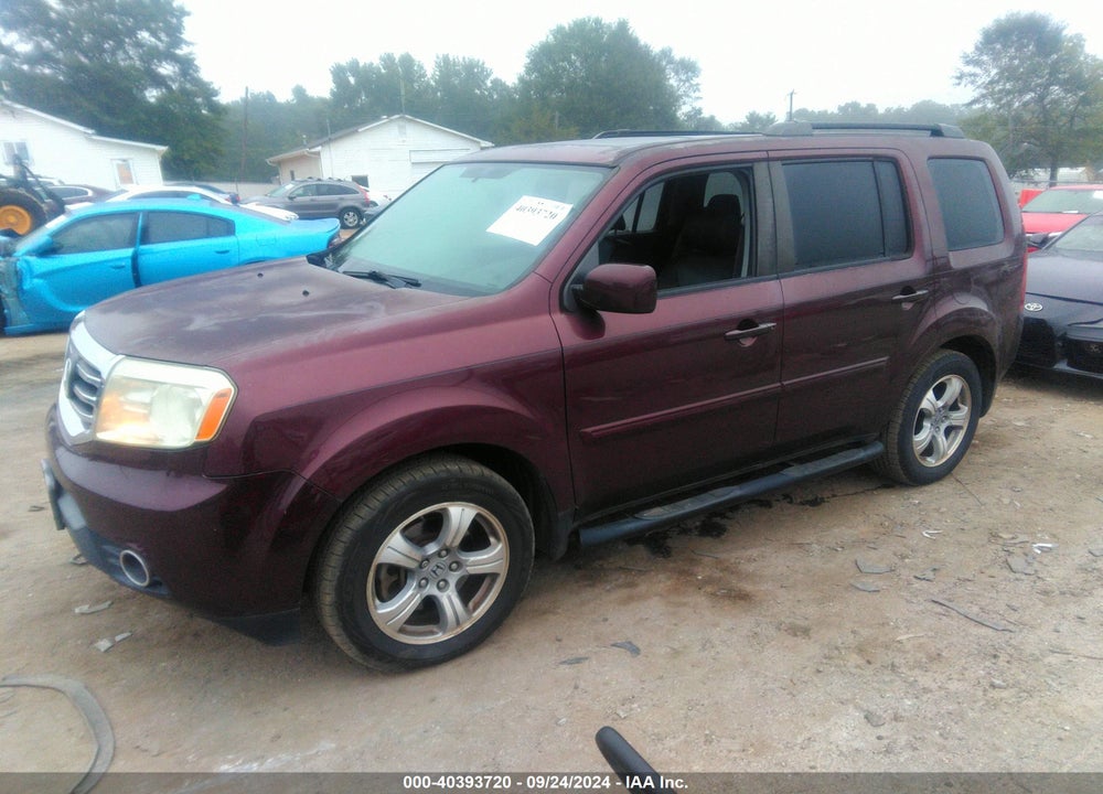 2013 HONDA PILOT EX-L VIN: 5FNYF3H6XDB003765