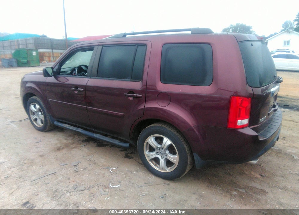 2013 HONDA PILOT EX-L VIN: 5FNYF3H6XDB003765