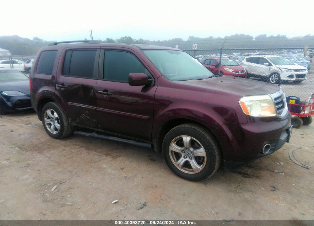 2013 HONDA PILOT EX-L VIN: 5FNYF3H6XDB003765