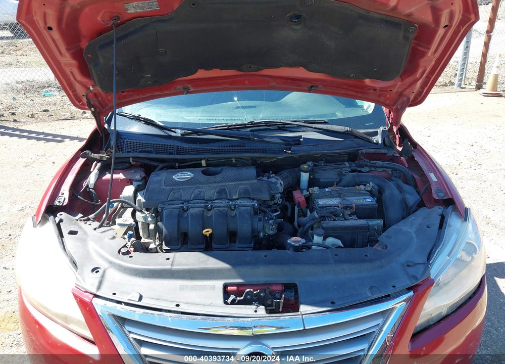 2013 NISSAN SENTRA SV VIN: 3N1AB7AP0DL638571