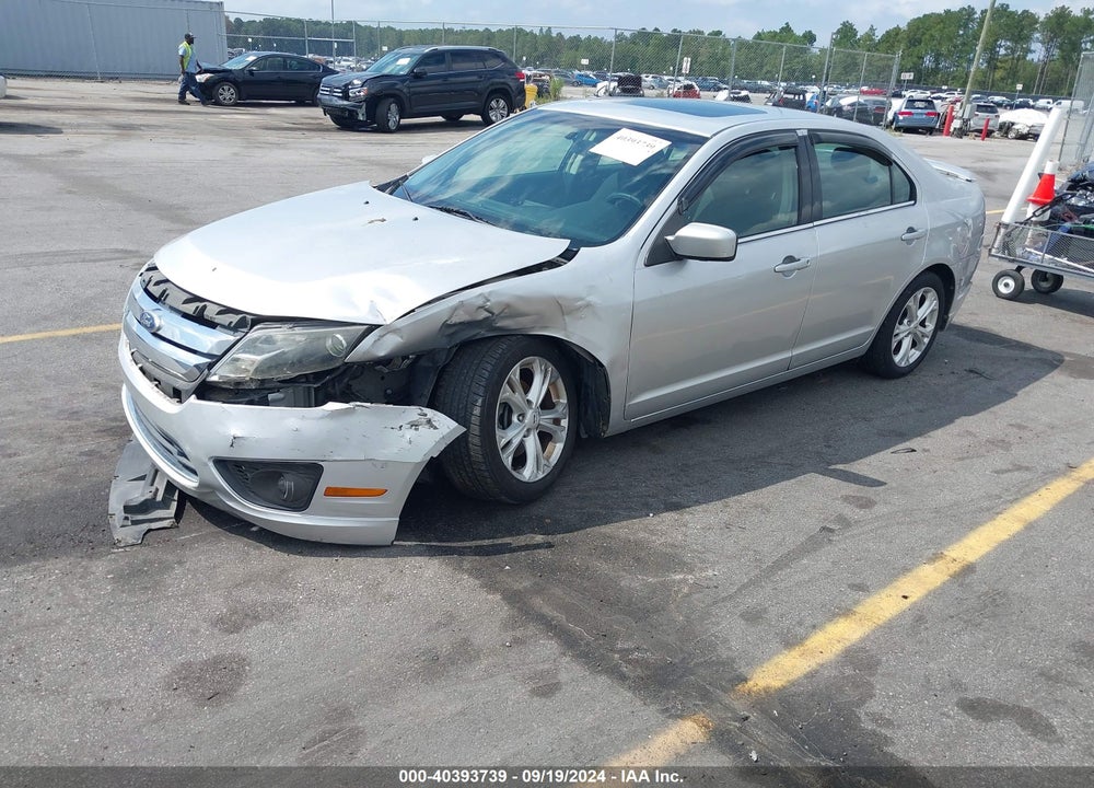 2012 FORD FUSION SE VIN: 3FAHP0HAXCR121267