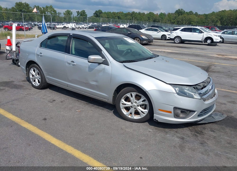 2012 FORD FUSION SE VIN: 3FAHP0HAXCR121267