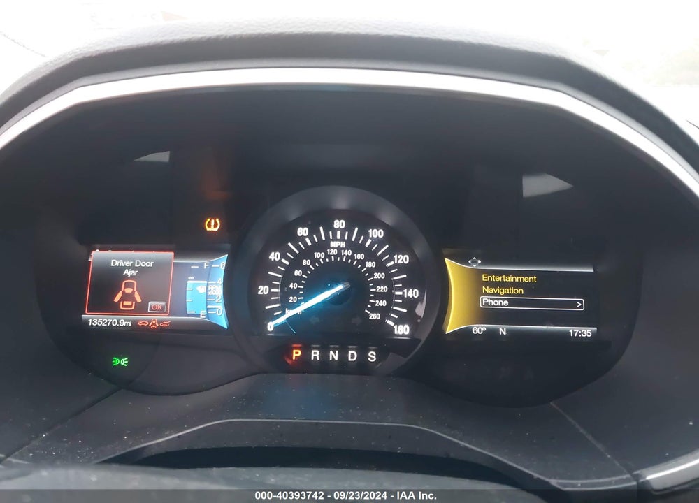 2017 FORD EDGE SEL VIN: 2FMPK4J86HBC18387