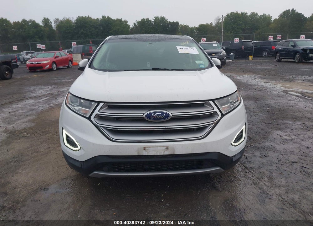 2017 FORD EDGE SEL VIN: 2FMPK4J86HBC18387