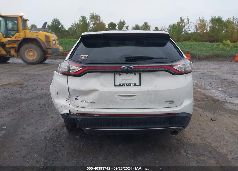 2017 FORD EDGE SEL VIN: 2FMPK4J86HBC18387