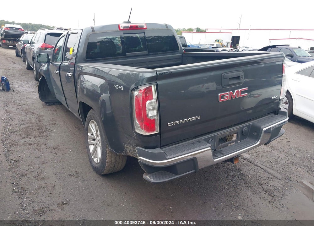 2016 GMC CANYON SLT VIN: 1GTG6DE33G1283893