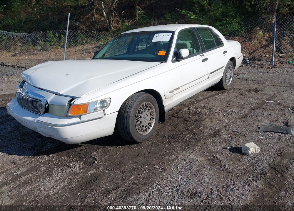 2001 MERCURY GRAND MARQUIS GS VIN: 2MEFM74W81X621932