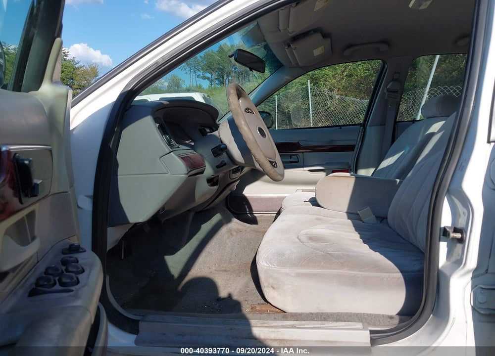 2001 MERCURY GRAND MARQUIS GS VIN: 2MEFM74W81X621932