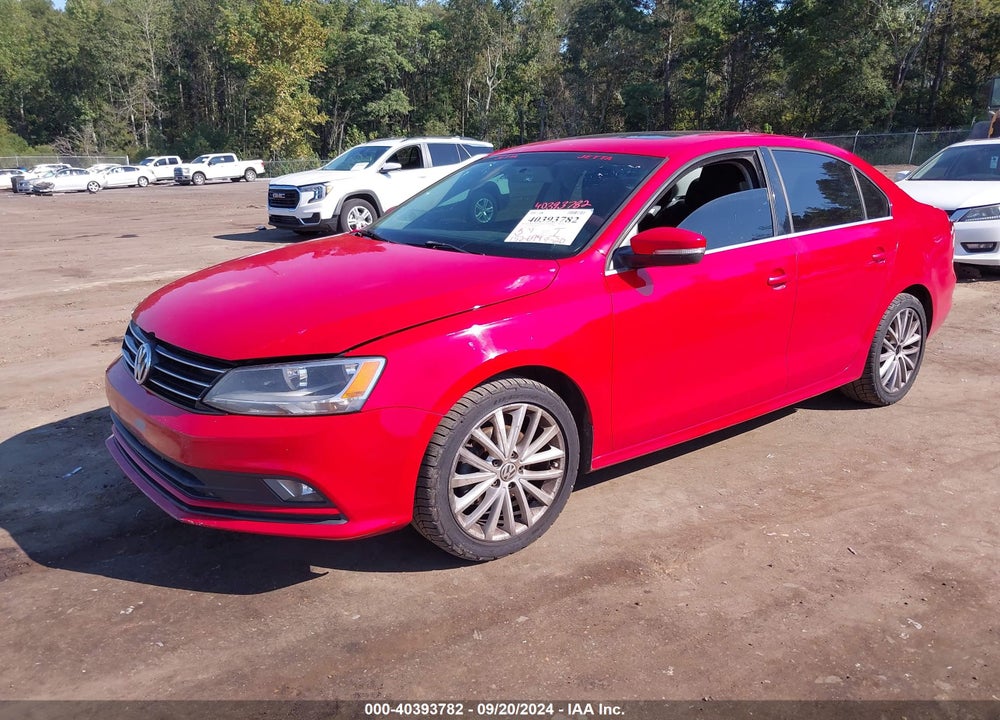 2015 VOLKSWAGEN JETTA 1.8T SE VIN: 3VWD17AJ1FM257024