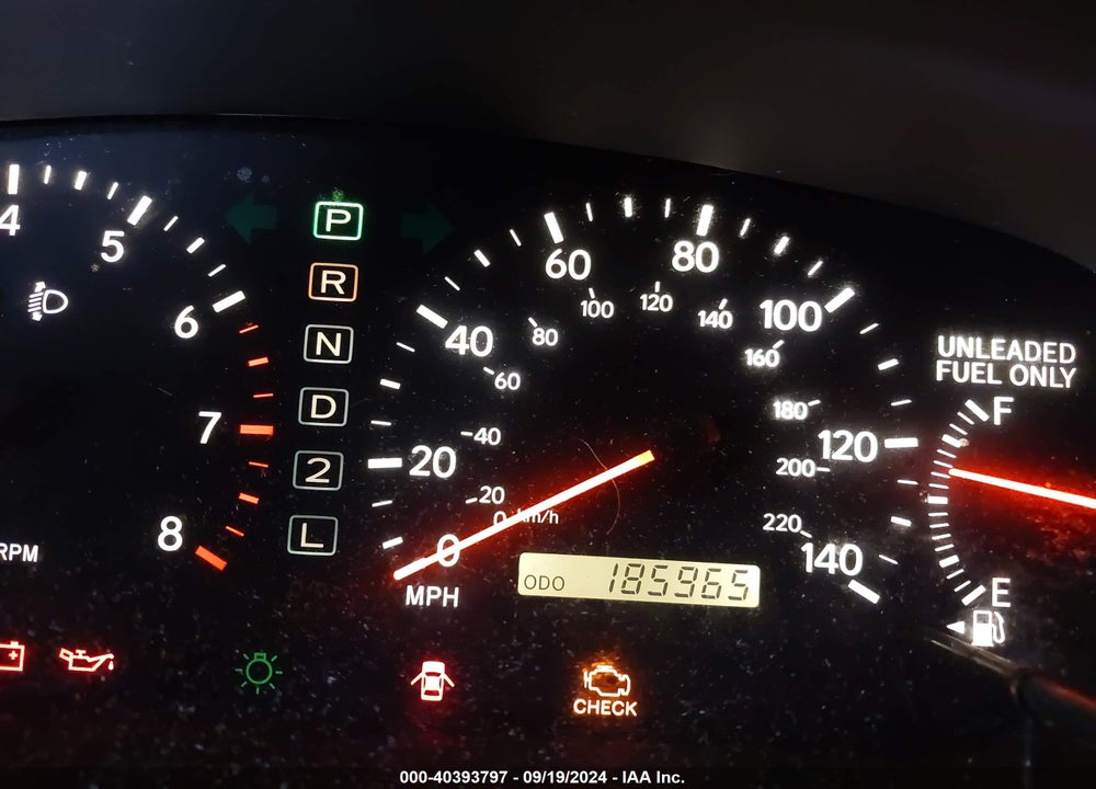 2000 LEXUS ES 300 VIN: JT8BF28G9Y0257348