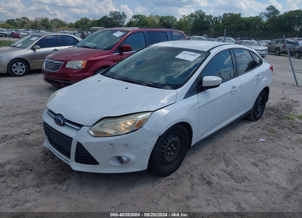 2012 FORD FOCUS SE VIN: 1FAHP3F20CL126456