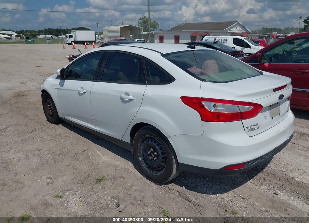 2012 FORD FOCUS SE VIN: 1FAHP3F20CL126456