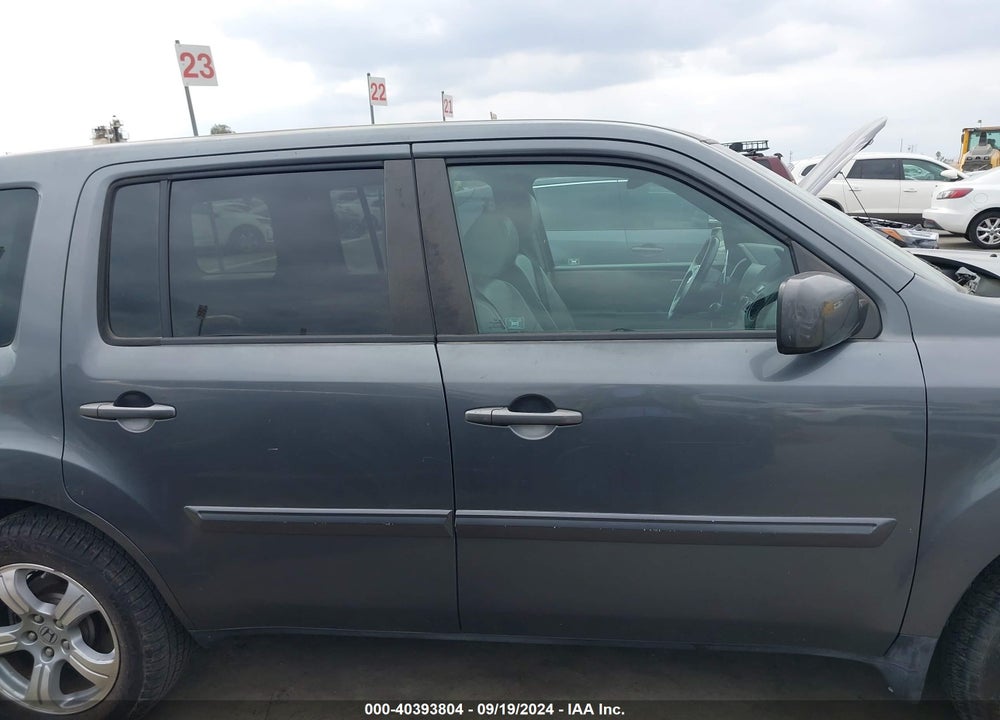 2012 HONDA PILOT EX-L VIN: 5FNYF3H64CB034279