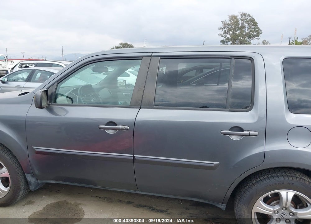 2012 HONDA PILOT EX-L VIN: 5FNYF3H64CB034279